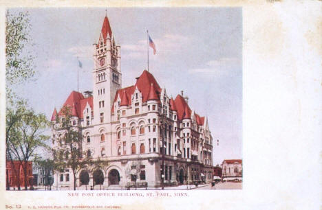 New Post Office, St. Paul, Minnesota, 1904