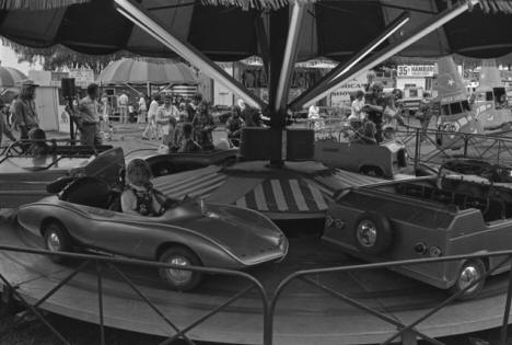 Childrens ride, State Fair, 1975