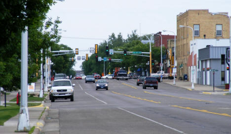 Street scene, Little Falls Minnesota, 2007