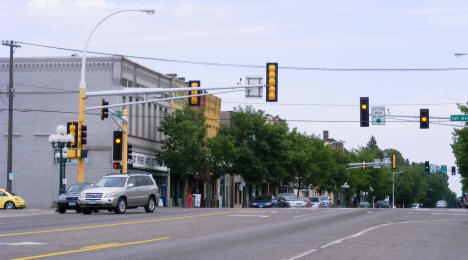 View of Downtown Little Falls Minnesota, 2007