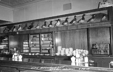 City Restaurant, Ashby Minnesota, 1958