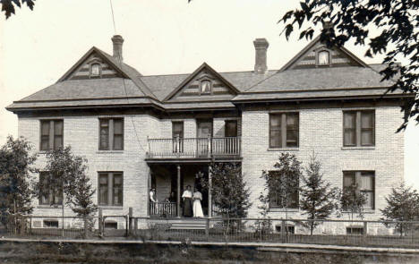 Street scene, Ashby Minnesota, 1910's