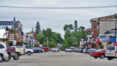 Street scene, Baudette Minnesota, 2009