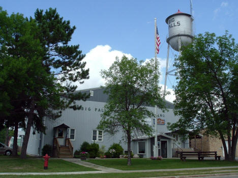 Big Falls City Hall and Water Tower, Big Falls Minnesota, 2007