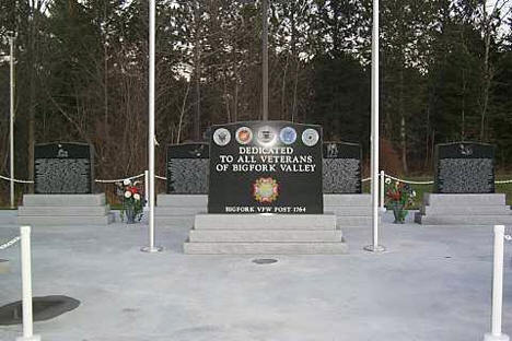 Veterans Memorial, Bigfork Minnesota, 2006