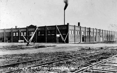 Blue Earth Canning Company, Blue Earth Minnesota, 1929