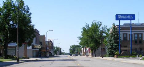 Street scene, Breckenridge Minnesota, 2008