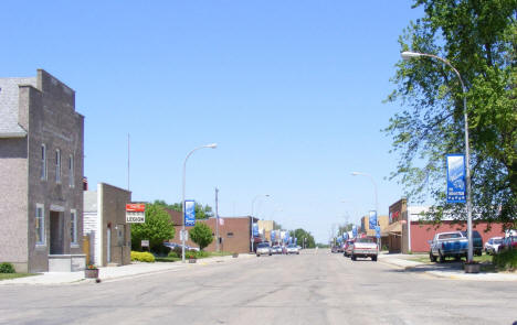 Street scene, Brooten Minnesota, 2009