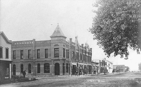 Street scene, Canby Minnesota, 1910's