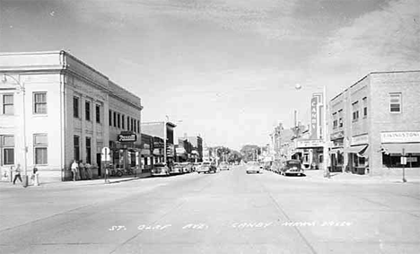 St. Olaf Avenue, Canby Minnesota, 1952