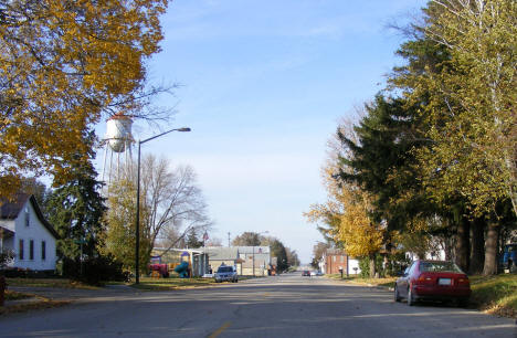 Street scene, Canton Minnesota, 2009