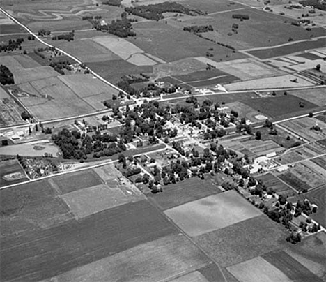 Aerial view, Canton Minnesota, 1972