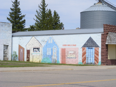 Mural, Ceylon Minnesota, 2014