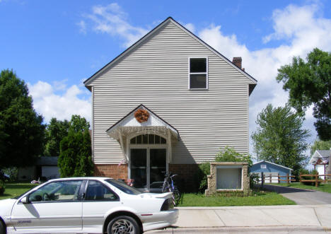 Former Church, now converted to apartments, Cleveland Minnesota, 2010