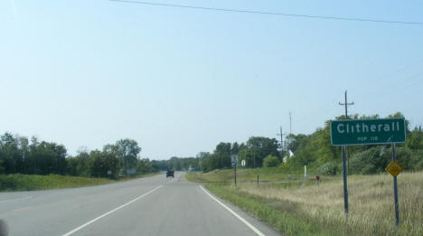 Entering Clitherall Minnesota, 2008