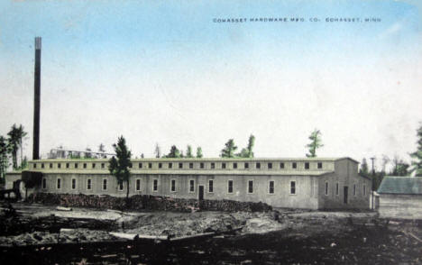 Cohasset Hardware Mfg Co., Cohasset Minnesota, 1908