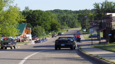 Street scene, Cuyuna Minnesota, 2007