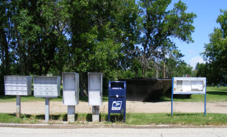 Street scene, Doran Minnesota, 2008