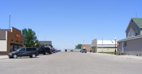 Street scene,  Elrosa Minnesota, 2009