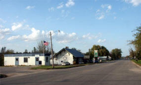 Street scene, Erhard Minnesota