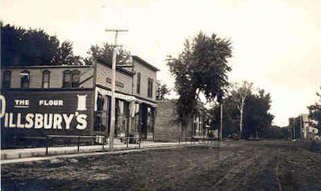 Street scene, Freeborn Minnesota, 1912