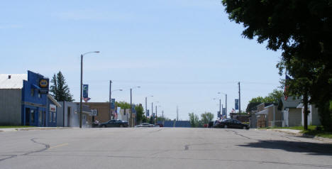 Street scene, Gonvick Minnesota, 2008