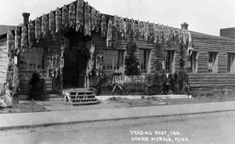 Trading Post, Grand Marais Minnesota, 1945