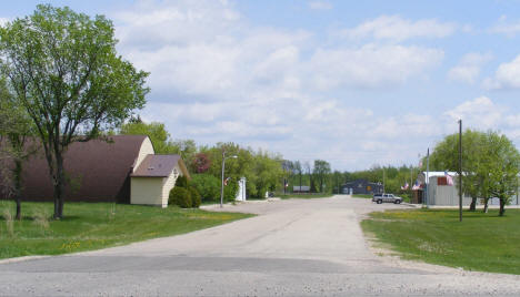 Street scene, Halma Minnesota, 2008