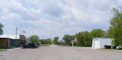 Street scene, Halma Minnesota, 2008