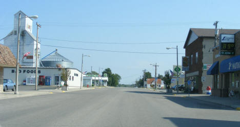 Street scene, Henning Minnesota, 2008