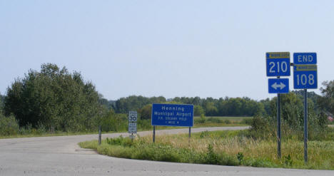 Street scene, Henning Minnesota, 2008