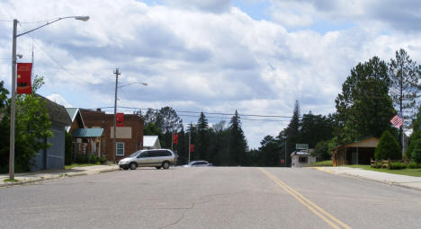 Street scene, Hill City Minnesota, 2009