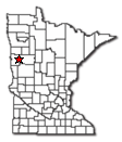 Location of Hitterdal MN