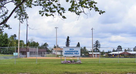 Rich Nierengarten Memorial Field, Hoyt Lakes Minnesota, 2009