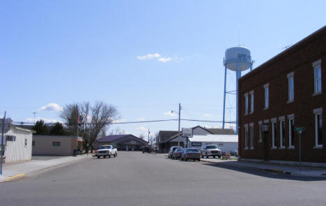 Street scene, Isle Minnesota, 2009