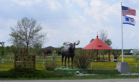 Park in Karlstad Minnesota, 2008