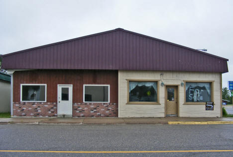 Street scene, Kelliher Minnesota, 2009