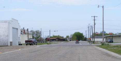 Street scene, Kennedy Minnesota, 2008