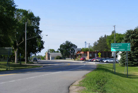 Street scene, Kimball Minnesota, 2009