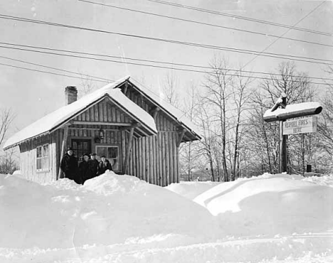 Minnesota Forest Service ranger station, Littlefork Minnesota, 1934