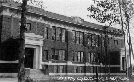 Littlefork High School, Littlefork Minnesota, 1940's