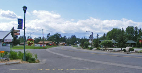 Street scene, Longville Minnesota, 2009