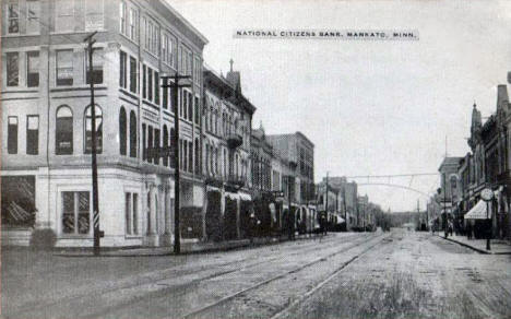 National Citizens Bank, Mankato Minnesota, 1910's