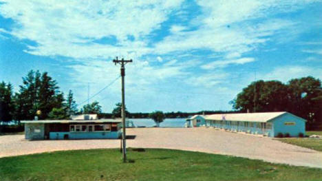 Spirit Lake Motel and Cafe, Menahga Minnesota, 1970