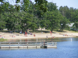 Spirit Lake Beach, Menahga Minnesota