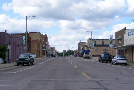 Street scene, Montgomery Minnesota, 2010