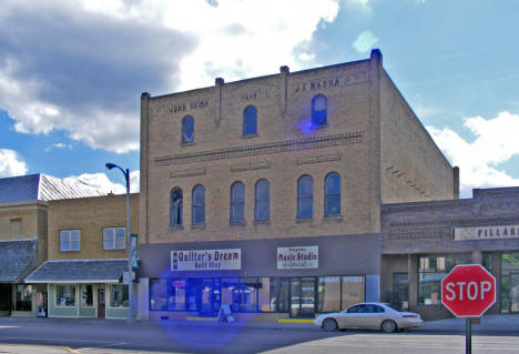 Street scene, Montgomery Minnesota, 2010