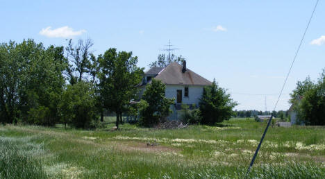 Street scene, Nashua Minnesota, 2008