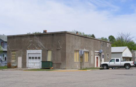 Street scene, Northrop Minnesota, 2014