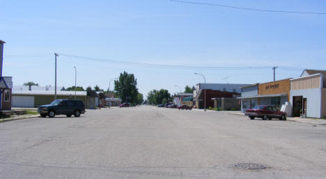 Street scene, Oklee Minnesota, 2008